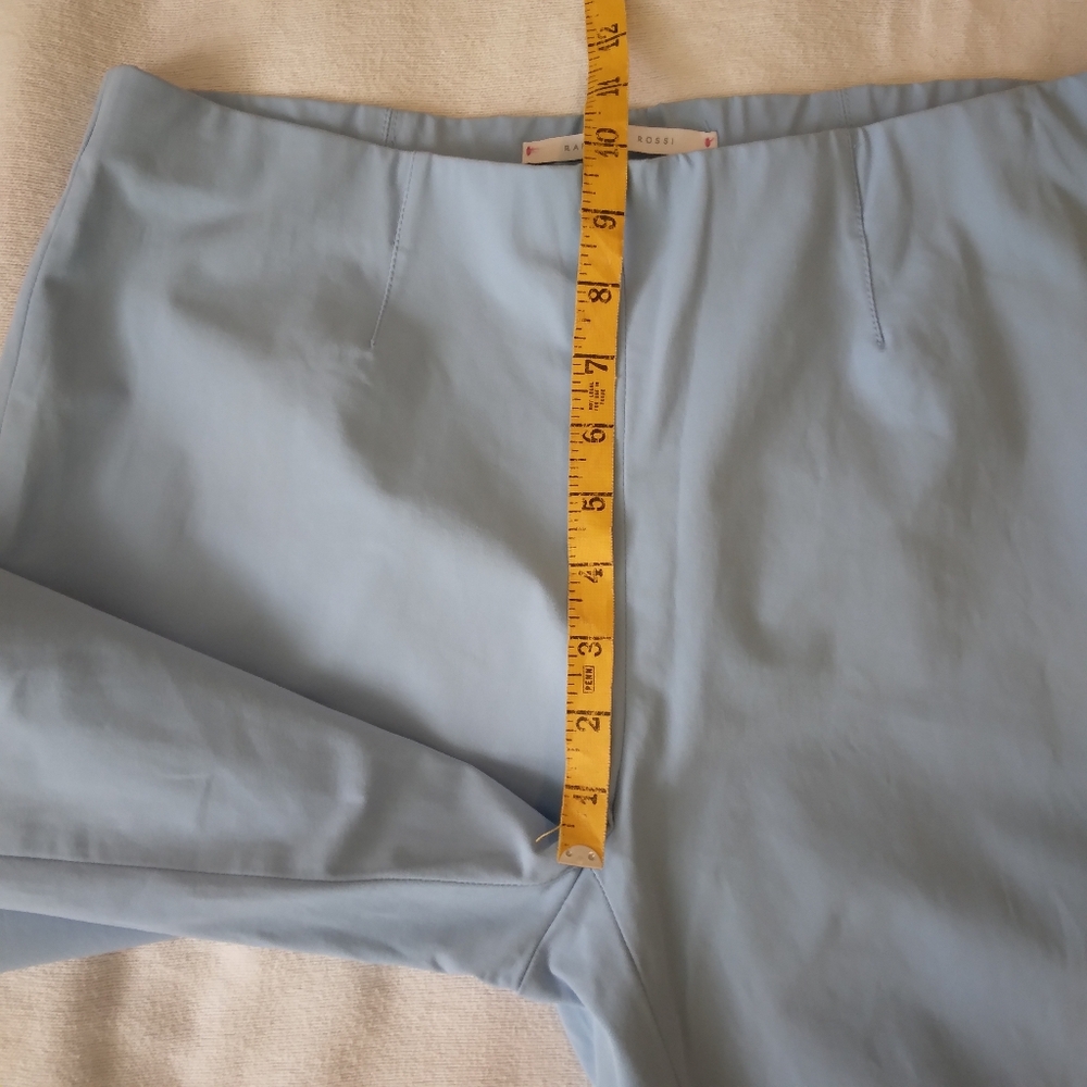 RAFFAELLO ROSSI Light Blue Trousers - Picture 9 of 12